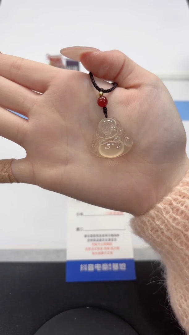 【闪购商品】石英质玉手镯未镶嵌佛公