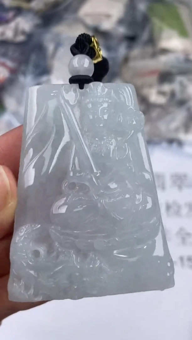 未镶嵌挂件翡翠303236     多人
