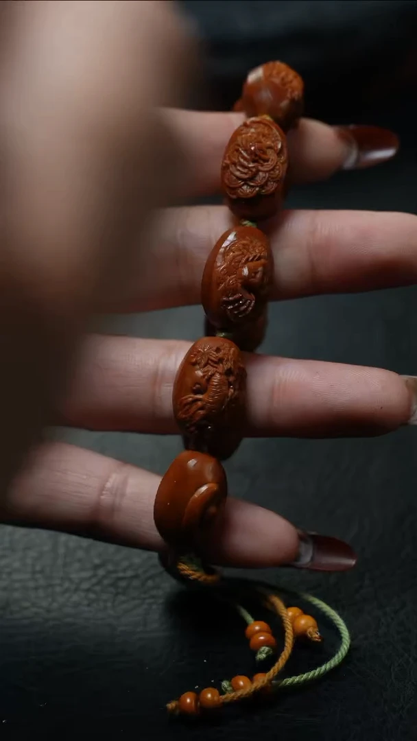 手串/手链橄榄核鱼子精品核文化