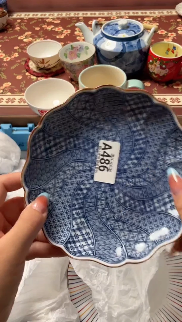 瓷片婷*妈瓷器瓷器A486