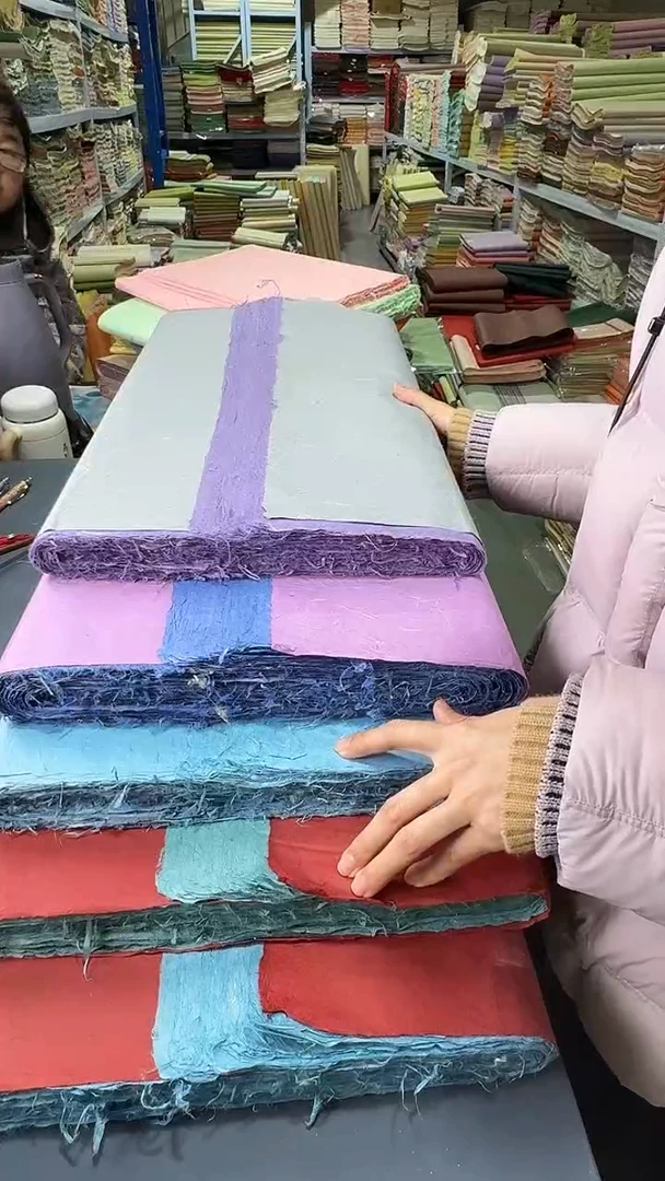 纯手工61*180cm50张珍金雁楮清水拍下挑颜色