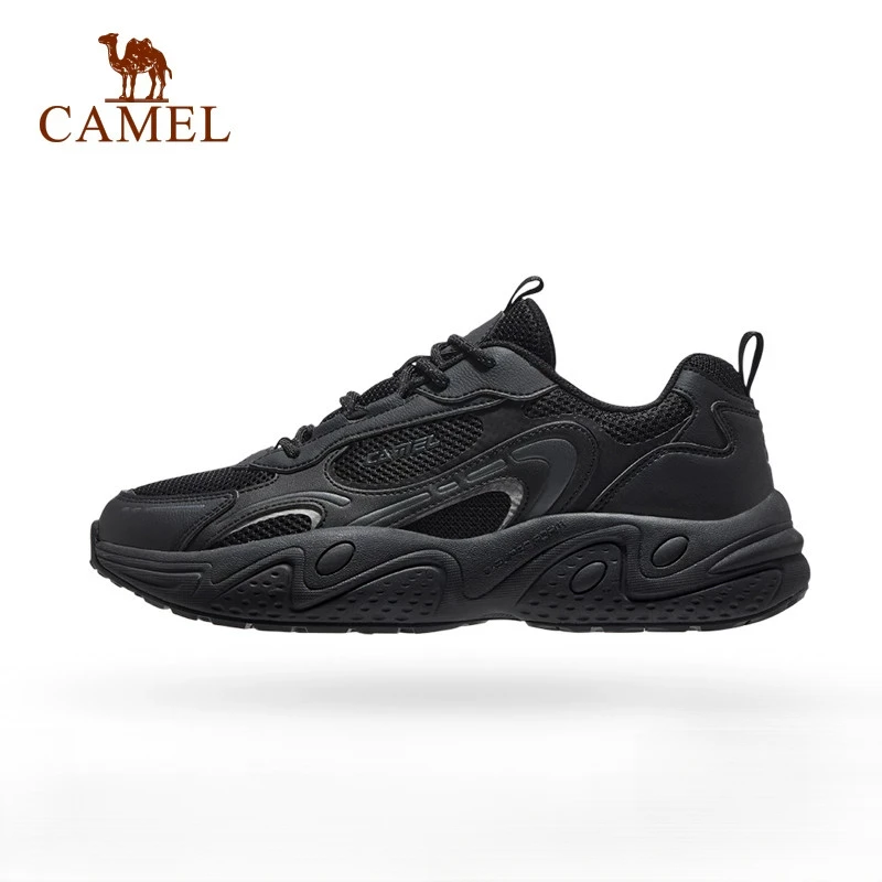 骆驼休闲鞋男2025春季新款男鞋轻盈缓震回弹防滑抓地户外休闲鞋男