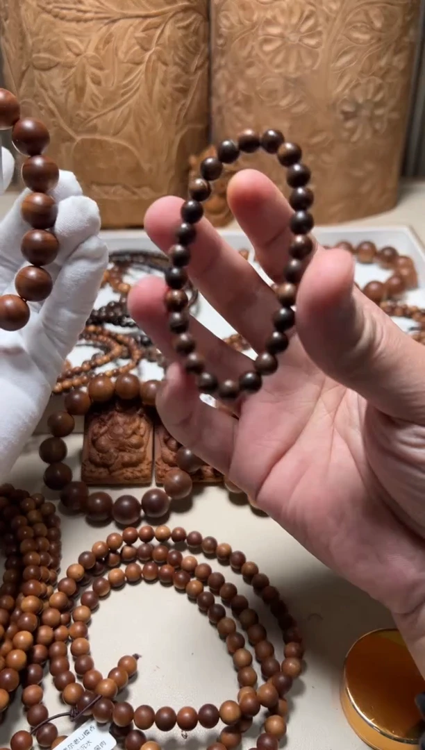 【闪购商品】檀香木手串/手链瑕疵福利款 7单圈