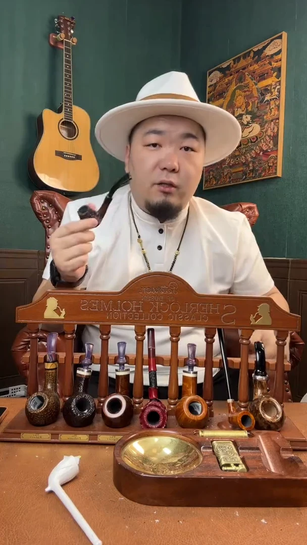 石楠木木雕款意大利进口石楠木烟斗