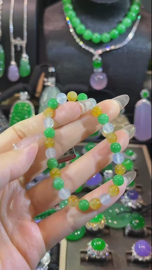 【闪购商品】翡翠手串未镶嵌手串