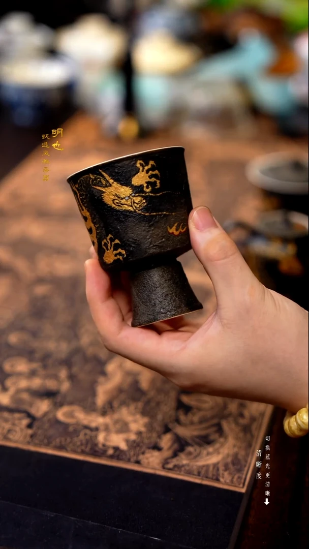 明也茶器/ 杯子一个