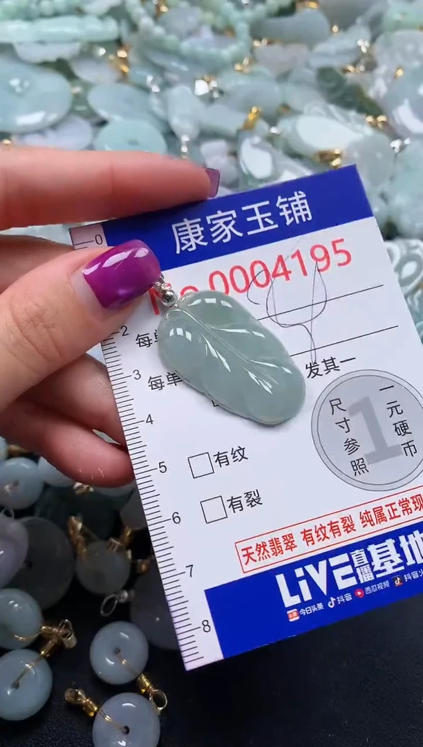 颈饰未镶嵌翡翠4195