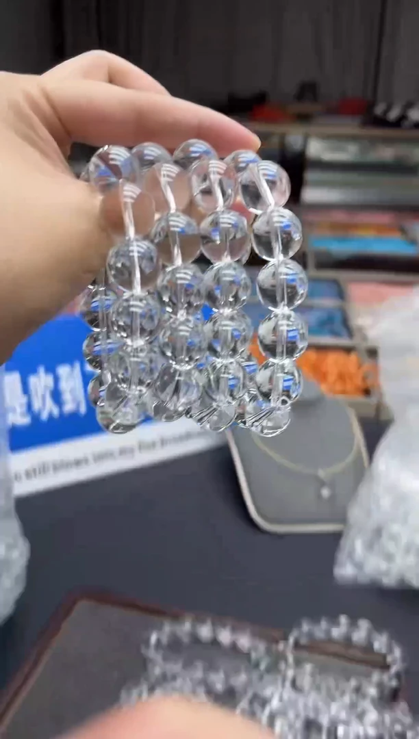 水晶手串未镶嵌白水晶18mm