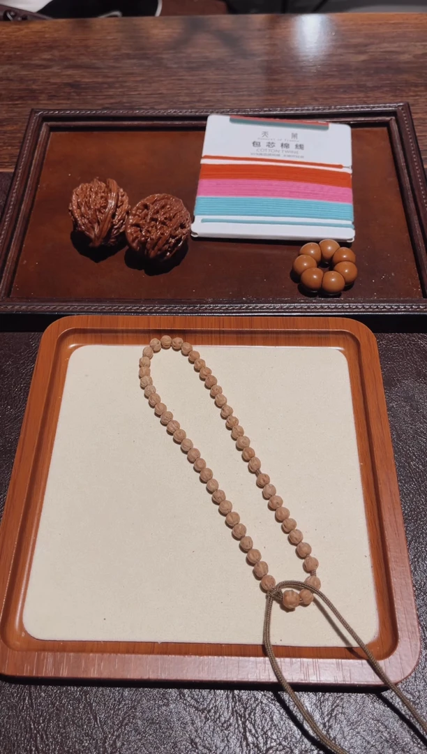 柏香籽/百香籽手串莲花手持