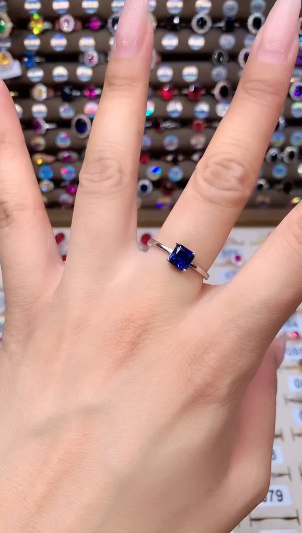 蓝宝石戒指未镶嵌6白