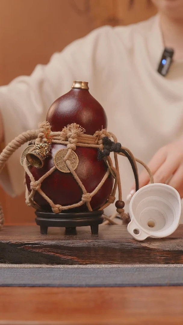 413号精品大漆葫芦防腐防渗装水茶酒