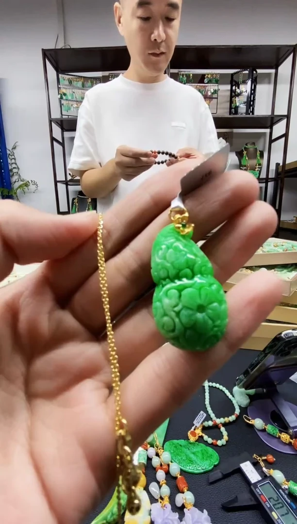 颈饰未镶嵌翡翠翡翠吊坠