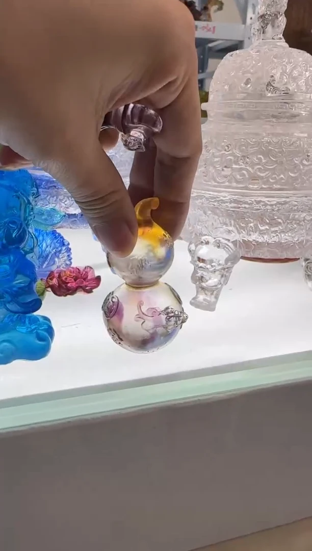 手工艺品琉璃大*古法琉璃  完品