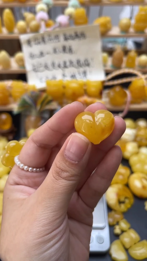 琥珀未镶嵌珠宝奇石101琥珀蜜蜡微瑕