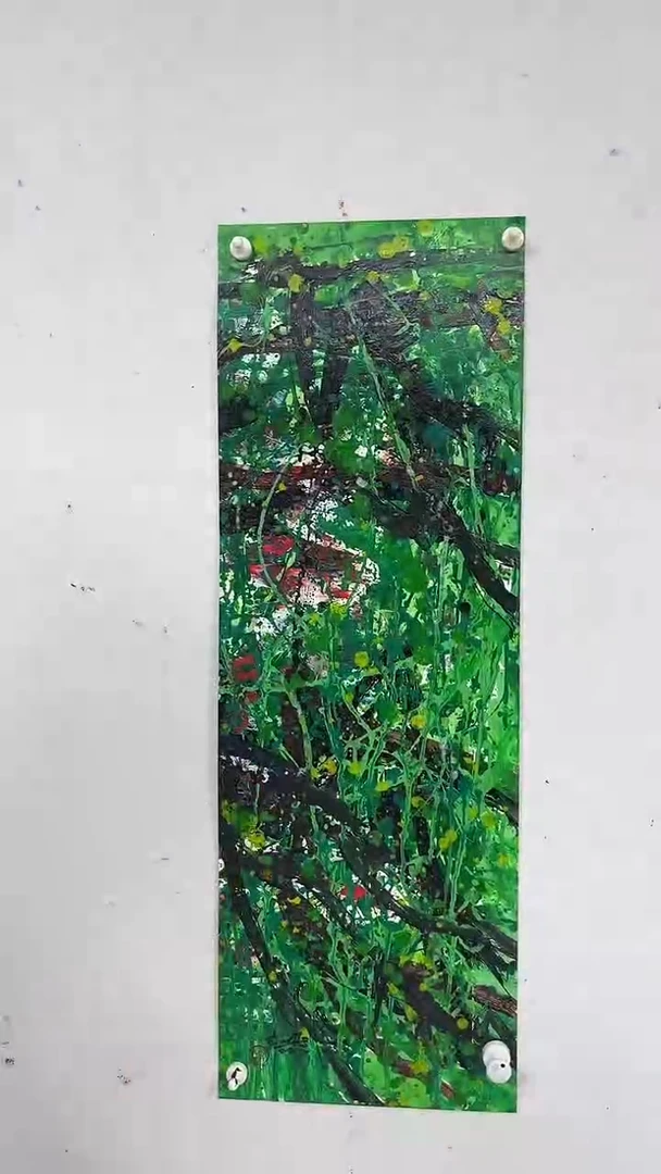 国画赵燮-2平尺-藤萝-带参展证书