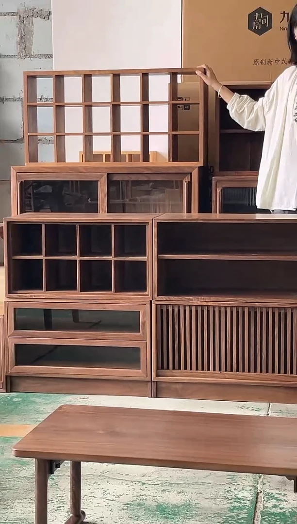木（非红木类）黑胡桃木18格样品