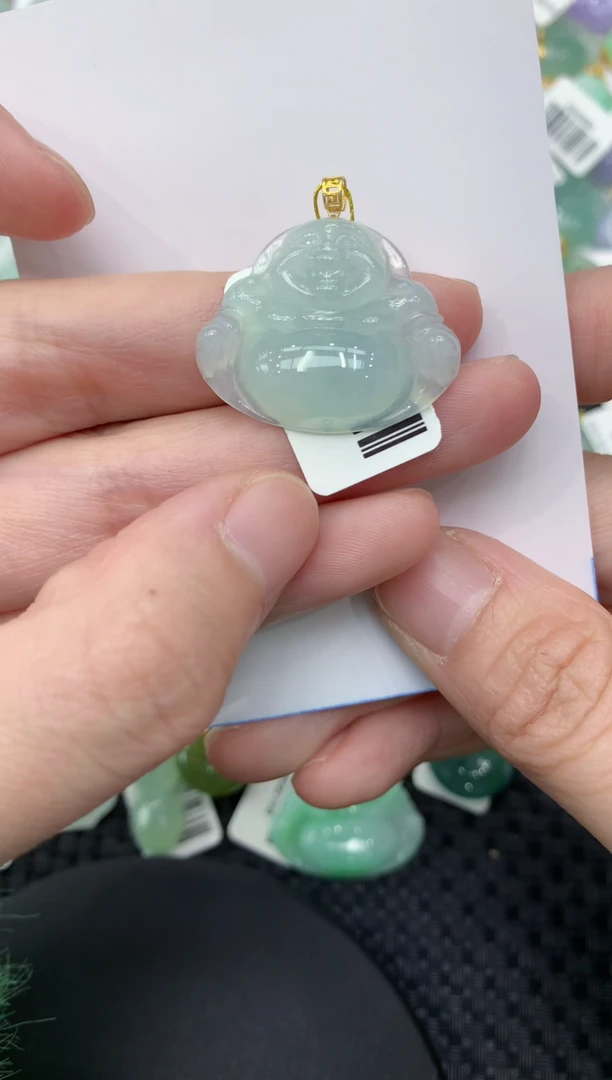 【闪购商品】翡翠颈饰18K金镶嵌111111111