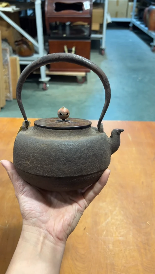 铁A4935铁壶中古周边/