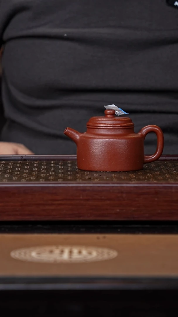 【闪购商品】紫砂茶壶羊角山朱泥