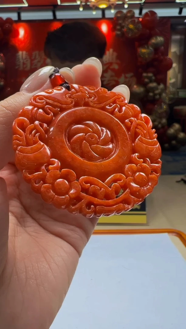 【闪购商品】翡翠颈饰未镶嵌Q2025-1-13-9