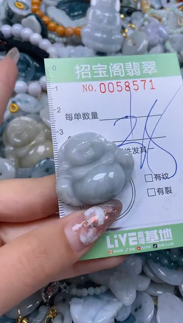 【闪购商品】翡翠颈饰未镶嵌闪购0058571