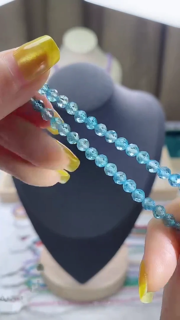 【闪购商品】托帕石项链银S925镶嵌诗宁甄选珠宝SYZB37