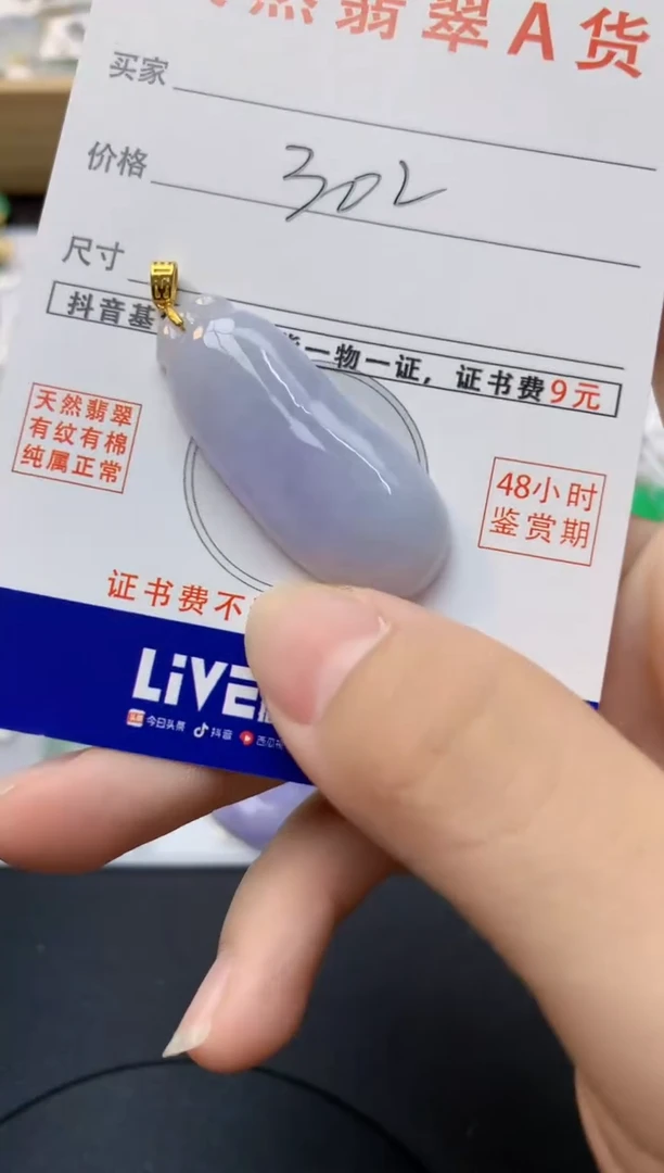 颈饰未镶嵌翡翠天然缅甸A货翡翠