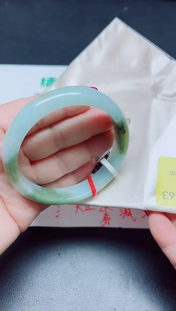 【闪购商品】翡翠手镯未镶嵌57-58/12863