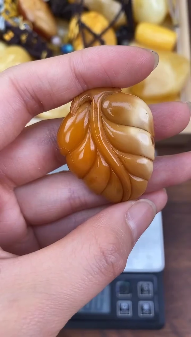 裸石琥珀未镶嵌天然琥珀蜜蜡