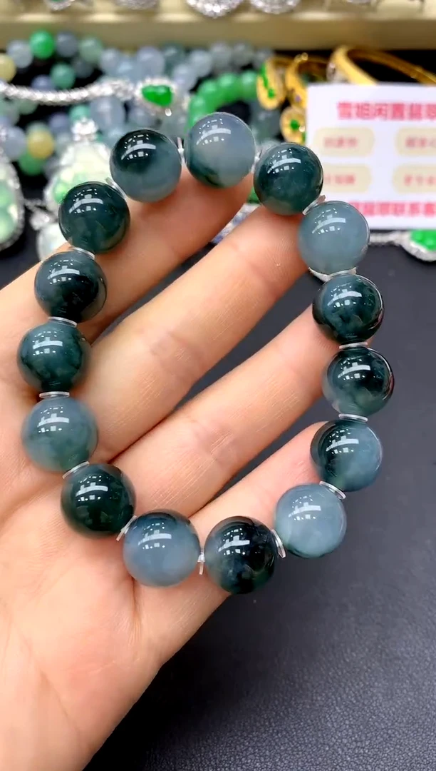未镶嵌手链翡翠384-中国好珍宝