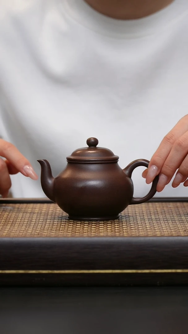 茶壶紫砂黑星土 高潘
