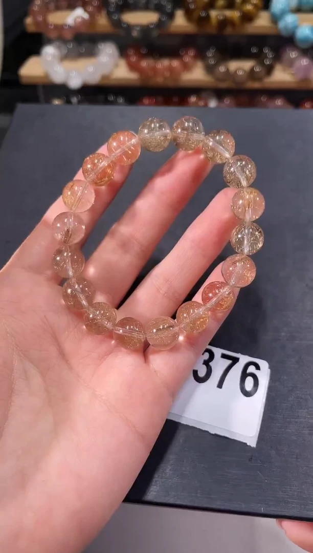 未镶嵌手链水晶A376银发晶手链11