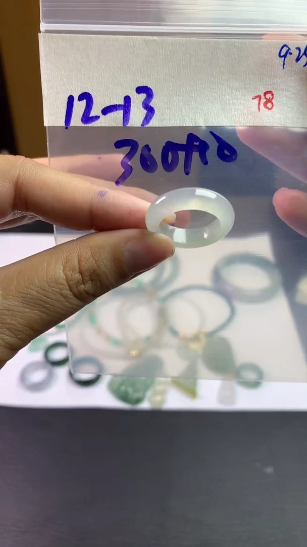 未镶嵌定制翡翠毛货需精细抛光拍一发一