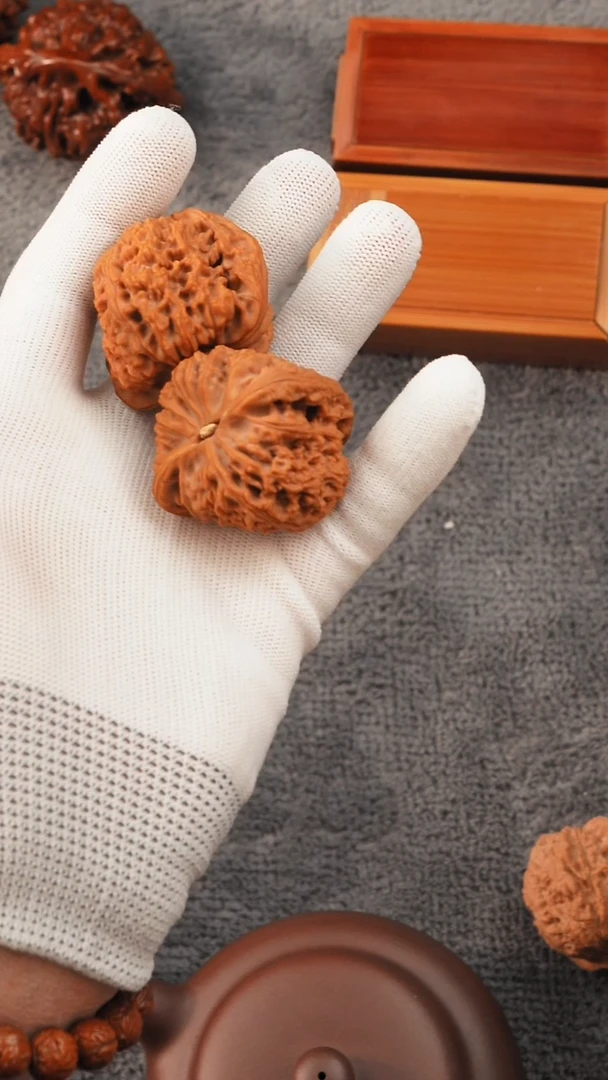 吊坠文玩核桃海***@45三角将