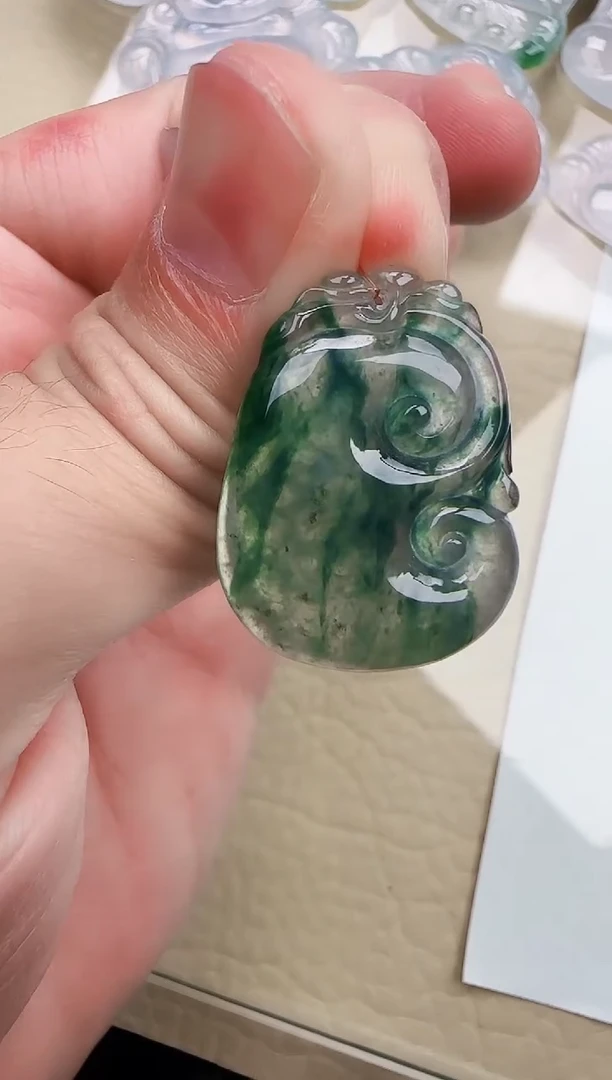 颈饰未镶嵌翡翠缅甸翡翠a货