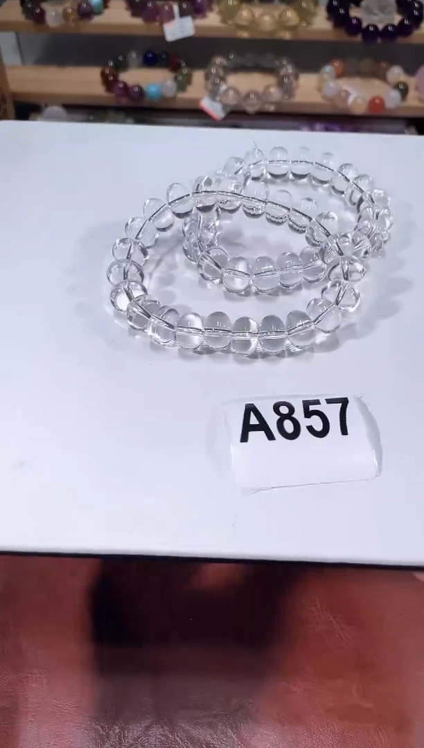 水晶手链未镶嵌白水晶车轮盘切手链13多样性发一