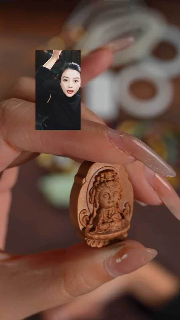 檀香木吊坠心**念若雨臣品质回血