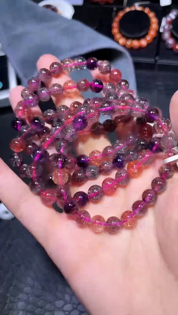 【闪购商品】水晶手链未镶嵌超七单圈A8（多样性发其一）