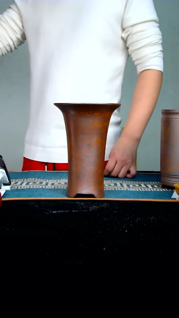 【闪购商品】紫砂花盆12*19内径紫砂花盆