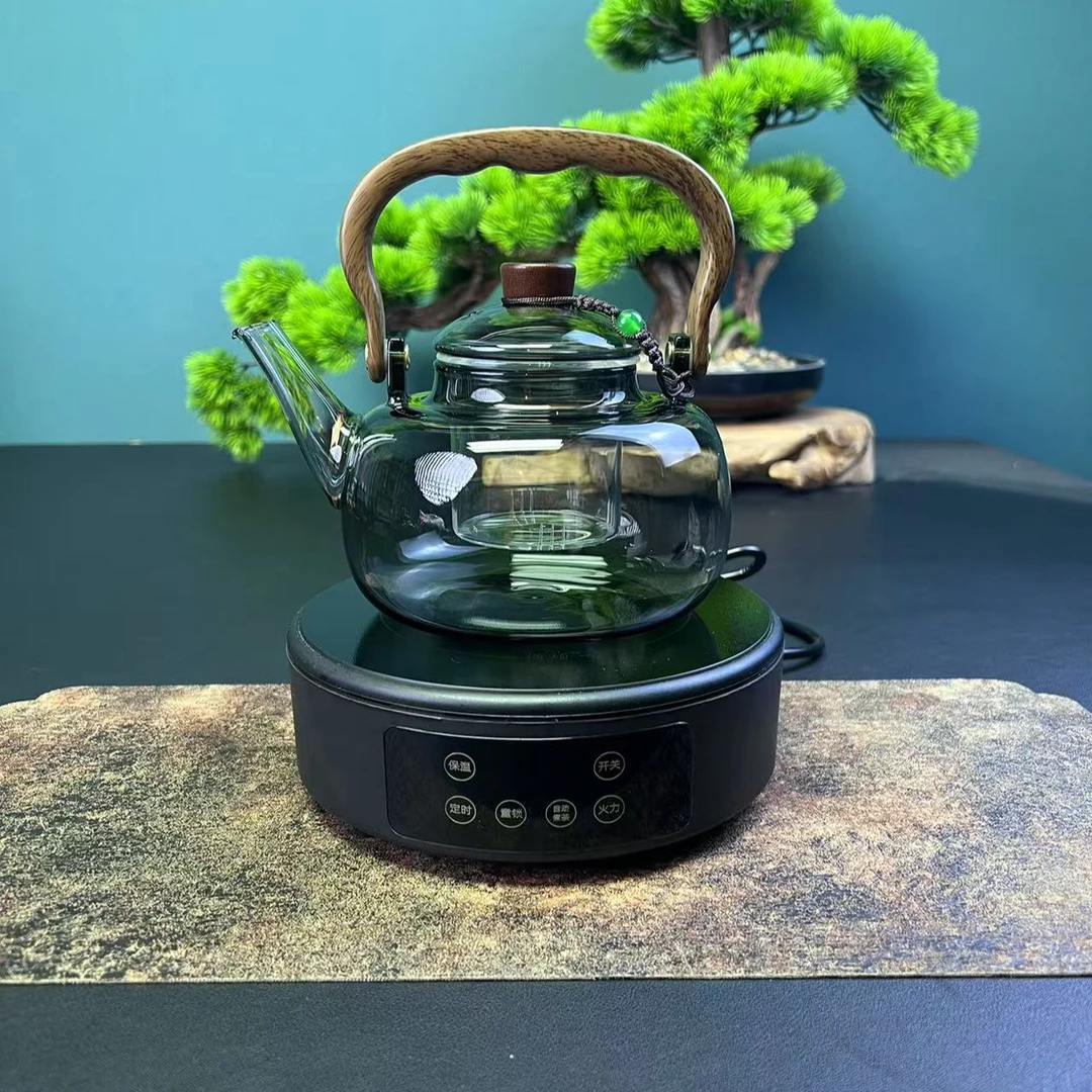 横硕1500w+1000ml拱梁壶 8件套烧水煮茶泡茶多功能家用电陶炉套装