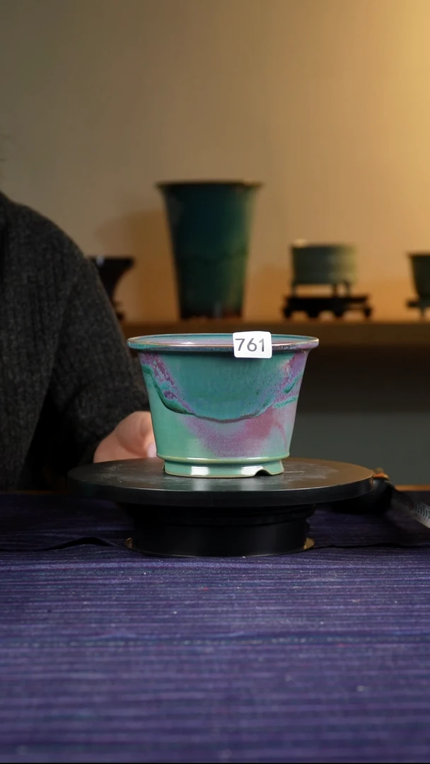 761窑变花盆10.5/9.5/15.5/12.5