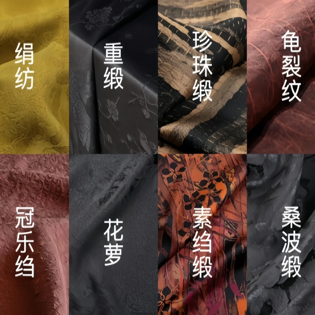 【0.5米】专拍真丝桑蚕丝面料，下单后无质量问题不支持7天无理由