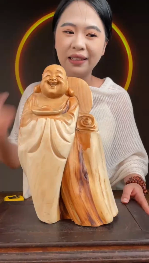 柏木（崖柏）手工摆件,先抢先得! 编号:91