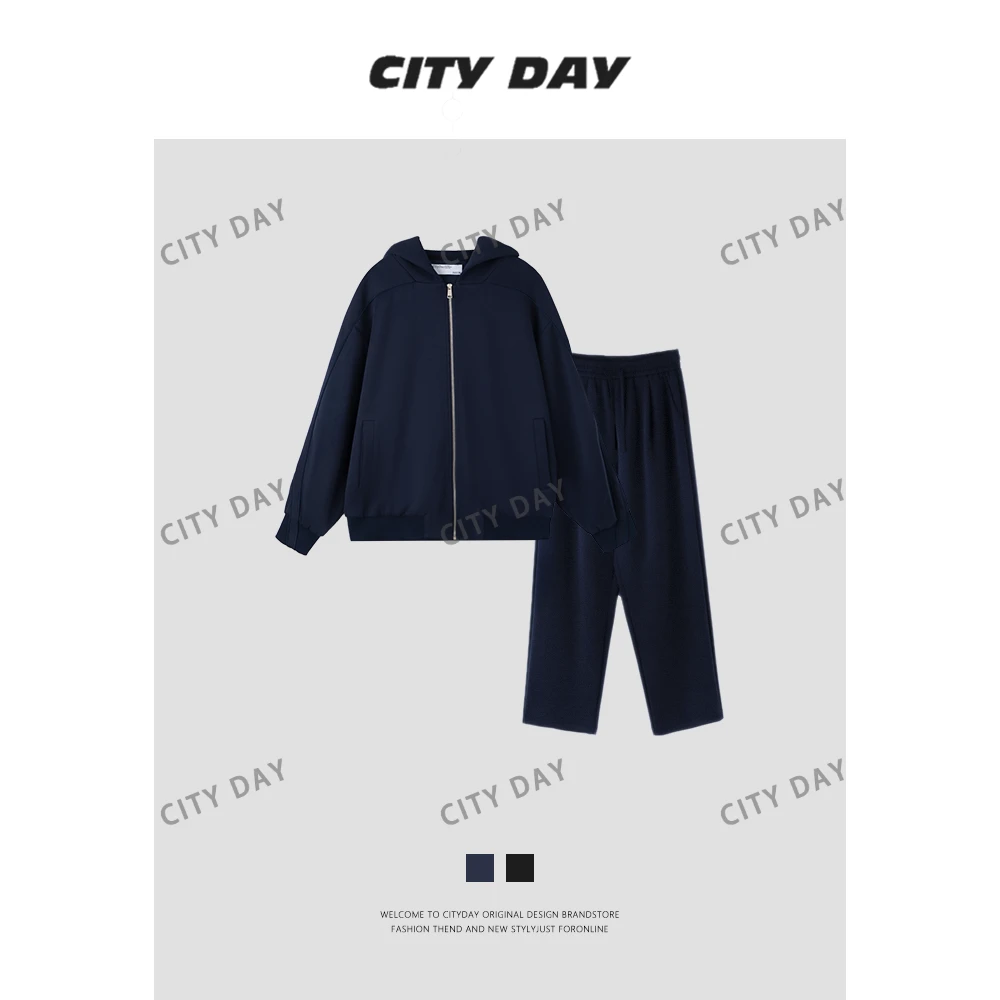 City Day【楠哥】轻奢系列 高质LP液氨光洁紫苏蓝套装 6300