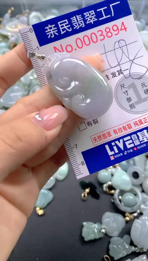 颈饰未镶嵌翡翠3894
