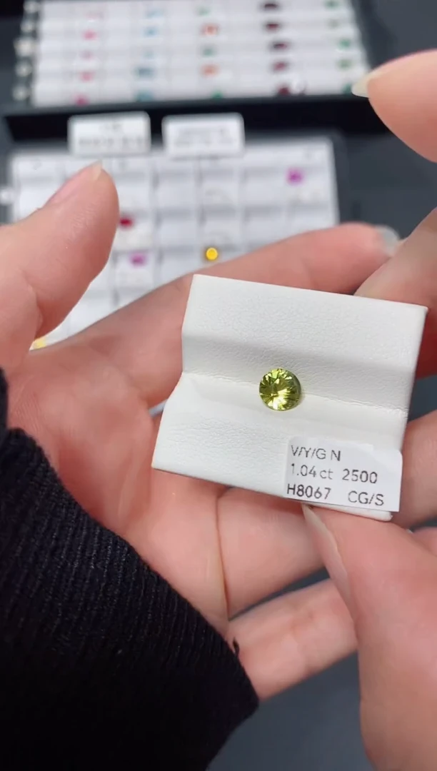 裸石彩色蓝宝石1.04CT H8067 CG/S