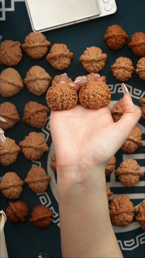 吊坠文玩核桃磨盘41全