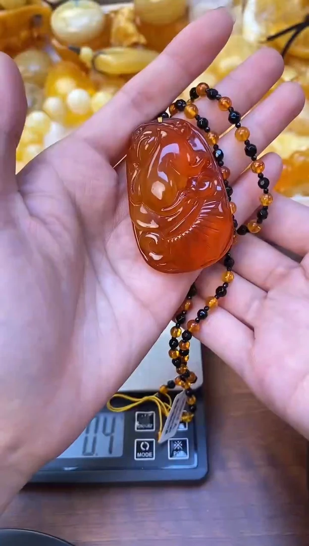 裸石琥珀未镶嵌天然琥珀蜜蜡