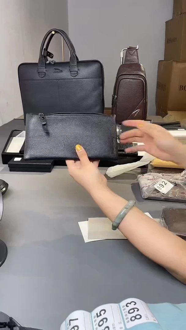 牛皮（革）韩爵绅士包包皮具893