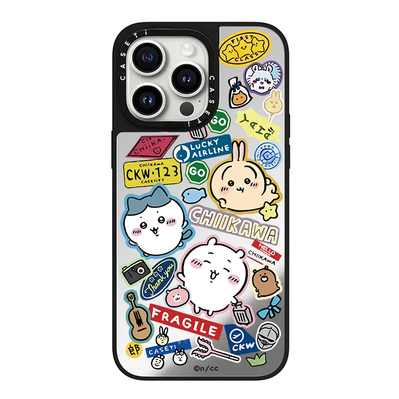 CASETi联名Chiikawa吉伊卡哇17Pro镜面16Pro适用iPhone15ProMax